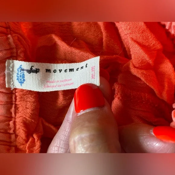 FP Movement Sure Thing Wide Leg Palazzo Pants Medium - Picture 16 of 16